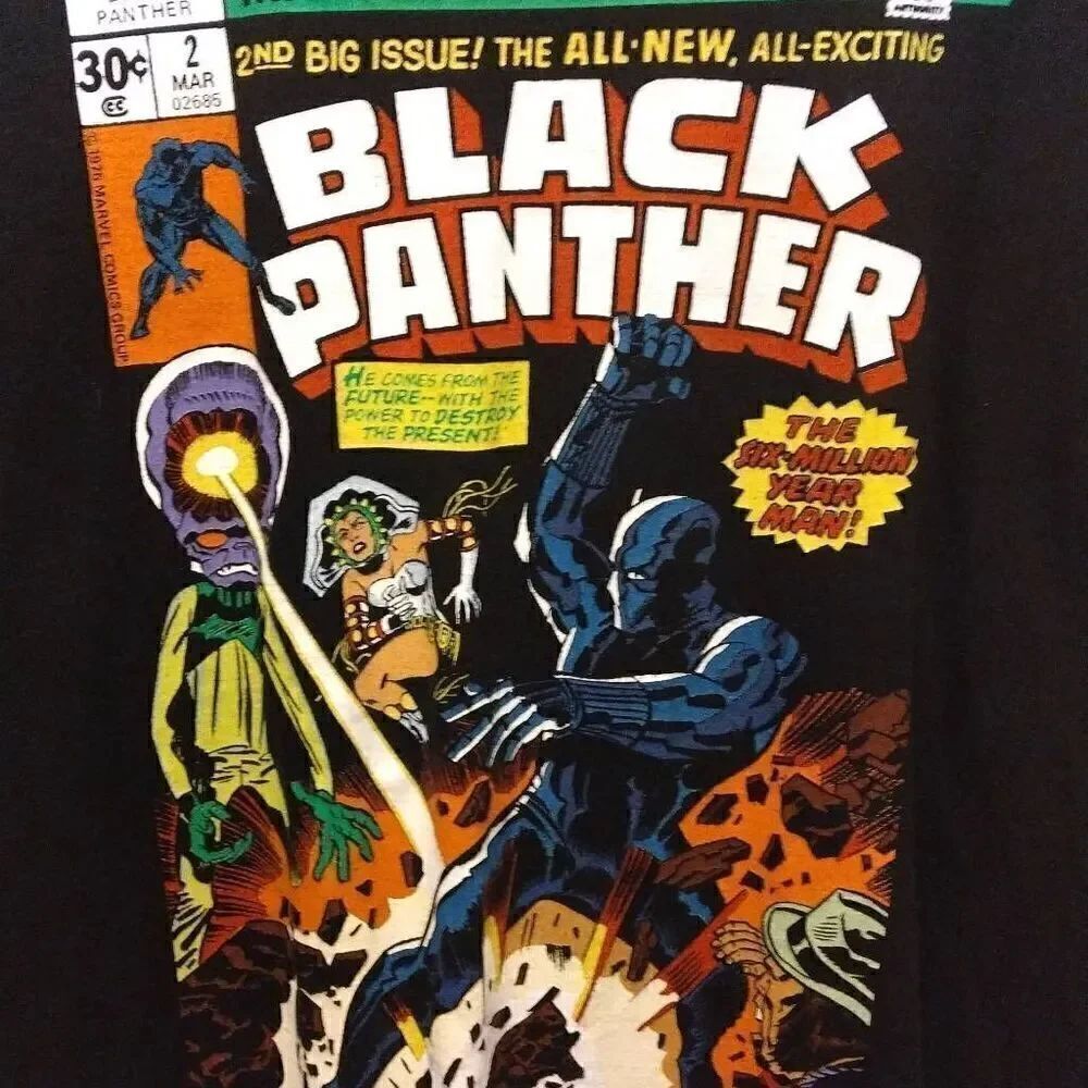 Marvel, Black Panther, Medium, Soft, Black